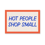 Hot People Shop Small Sticker