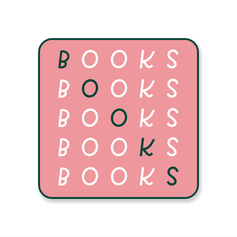 Many Books Sticker