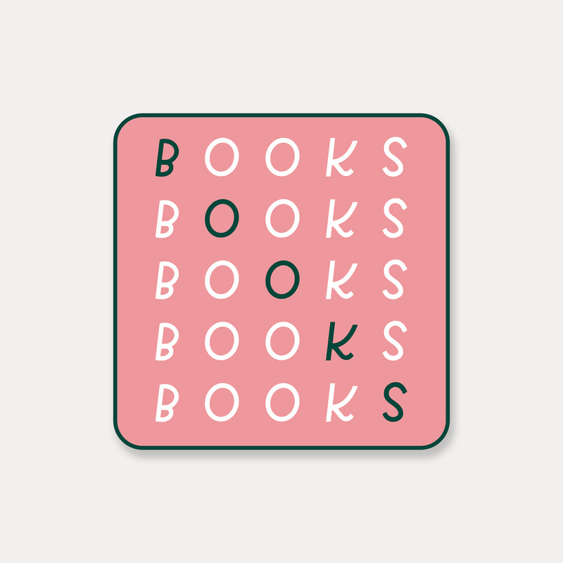 Many Books Sticker