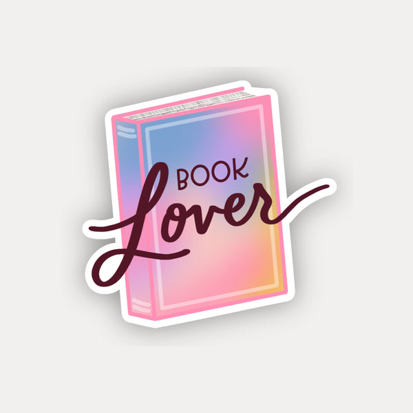 Lover Book Cover Waterproof Sticker