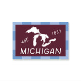 Michigan Est 1837 Sticker