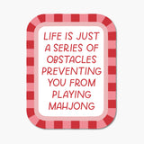 Mahjong Obstacles Funny Sticker