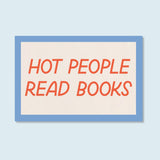 Hot People Read Books Sticker