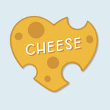 Cheese Heart Sticker