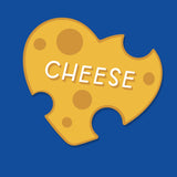 Cheese Heart Sticker