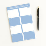 Funny Adult gift idea weekly noteapd