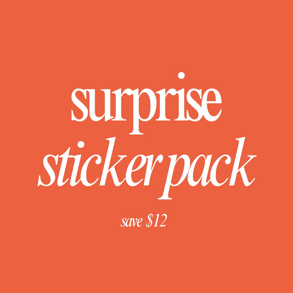 Surprise Sticker Bag