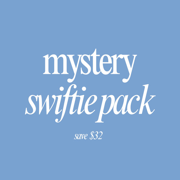 mystery pack of cards stickers and bookmarks