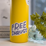 Free Shrugs Sticker
