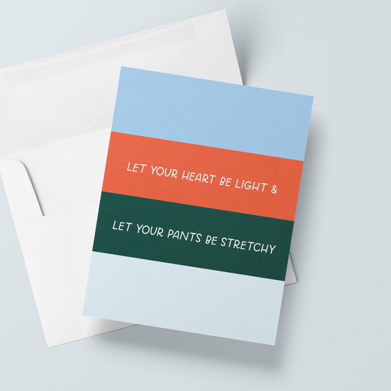 funny holiday card by just follow your art small business