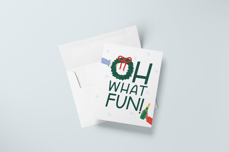 Oh What Fun! Holiday Greeting Card