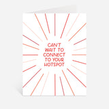 funny  anniversary greeting card by just follow your art small business