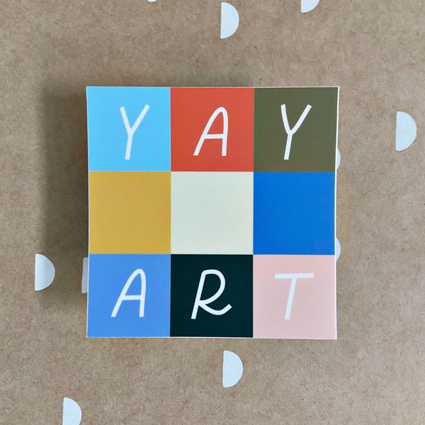 Yay Art Sticker