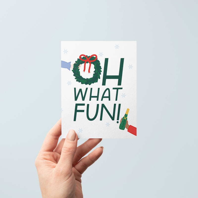Oh What Fun! Holiday Greeting Card
