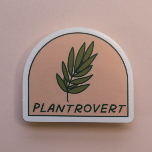 Plantrovert Sticker