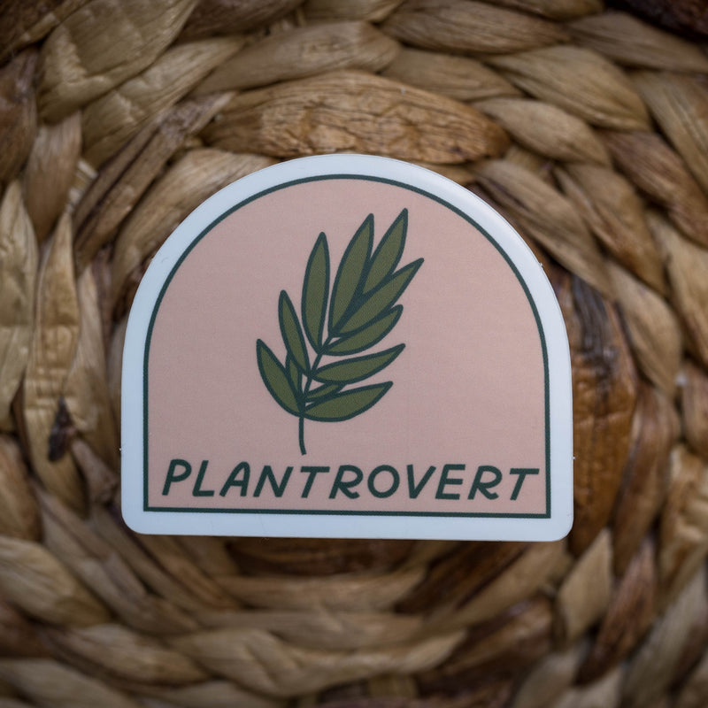 Plantrovert Sticker
